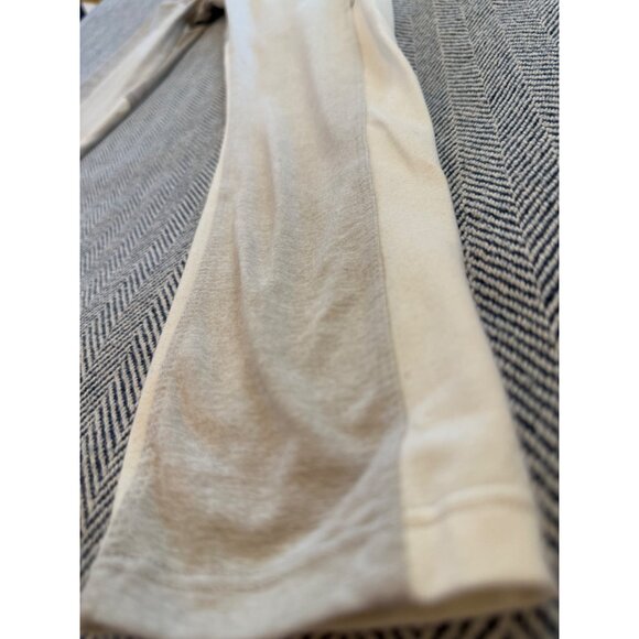 Kyodan Womens Gray & Cream Colorblock High-Waisted Leggings - Picture 4 of 11